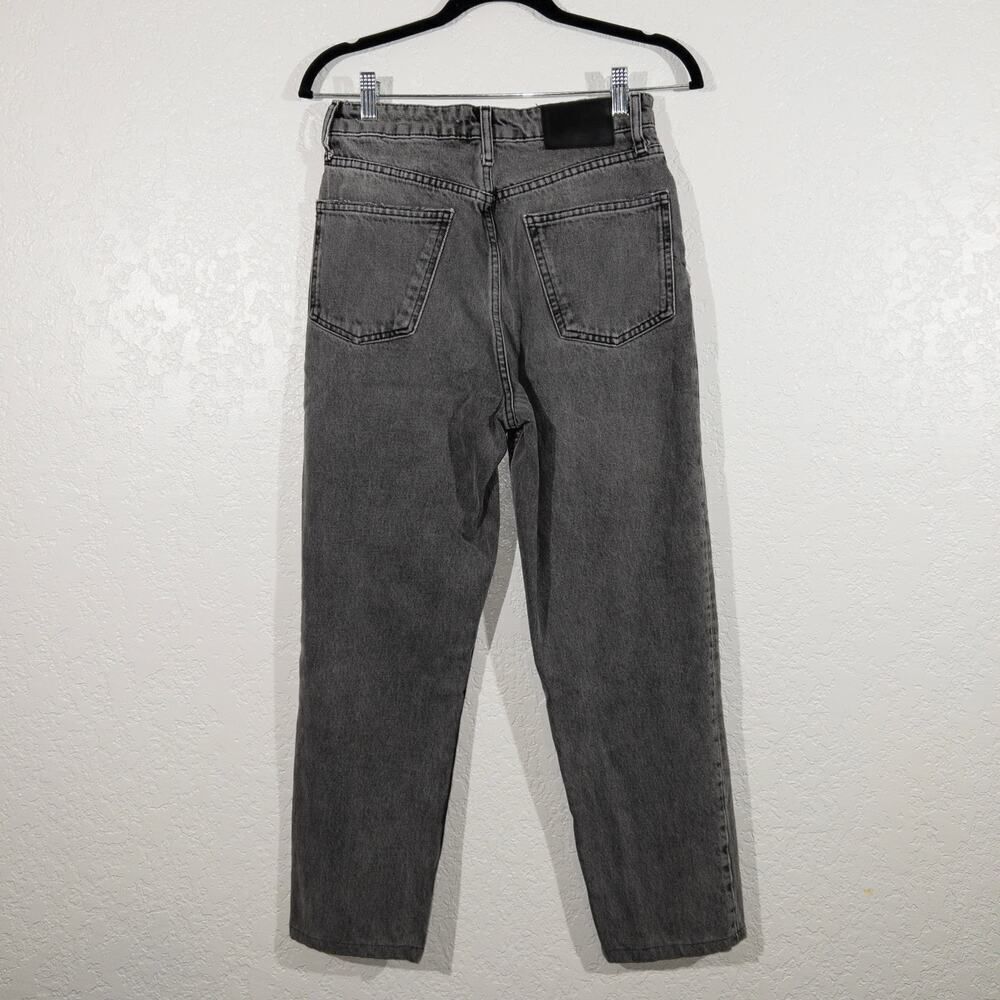 New Zara Izzy Grey High Rise The 90’s‎ Mom Fit Jeans Size 4 - Picture 6 of 10